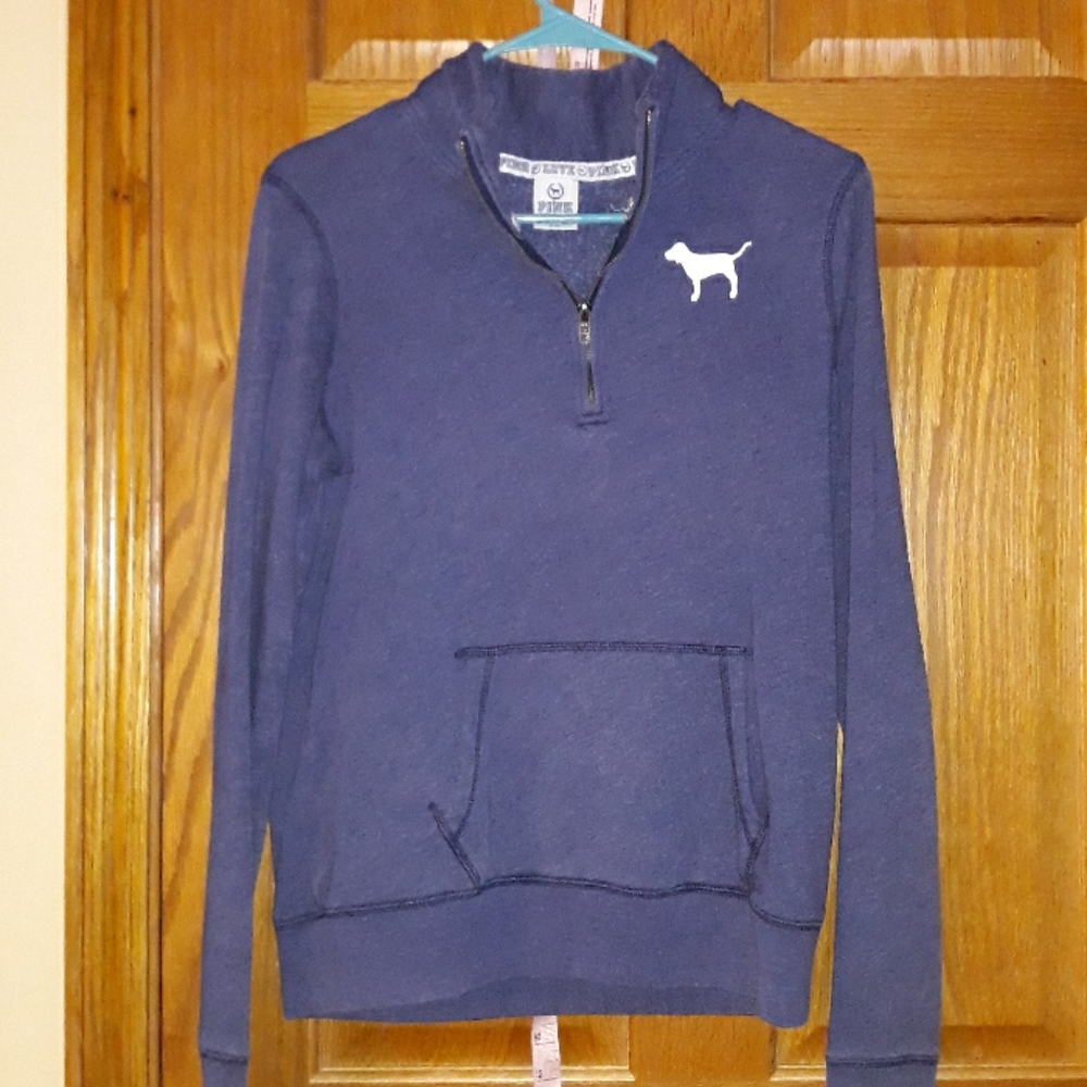 PINK Quarter Zip Sweater